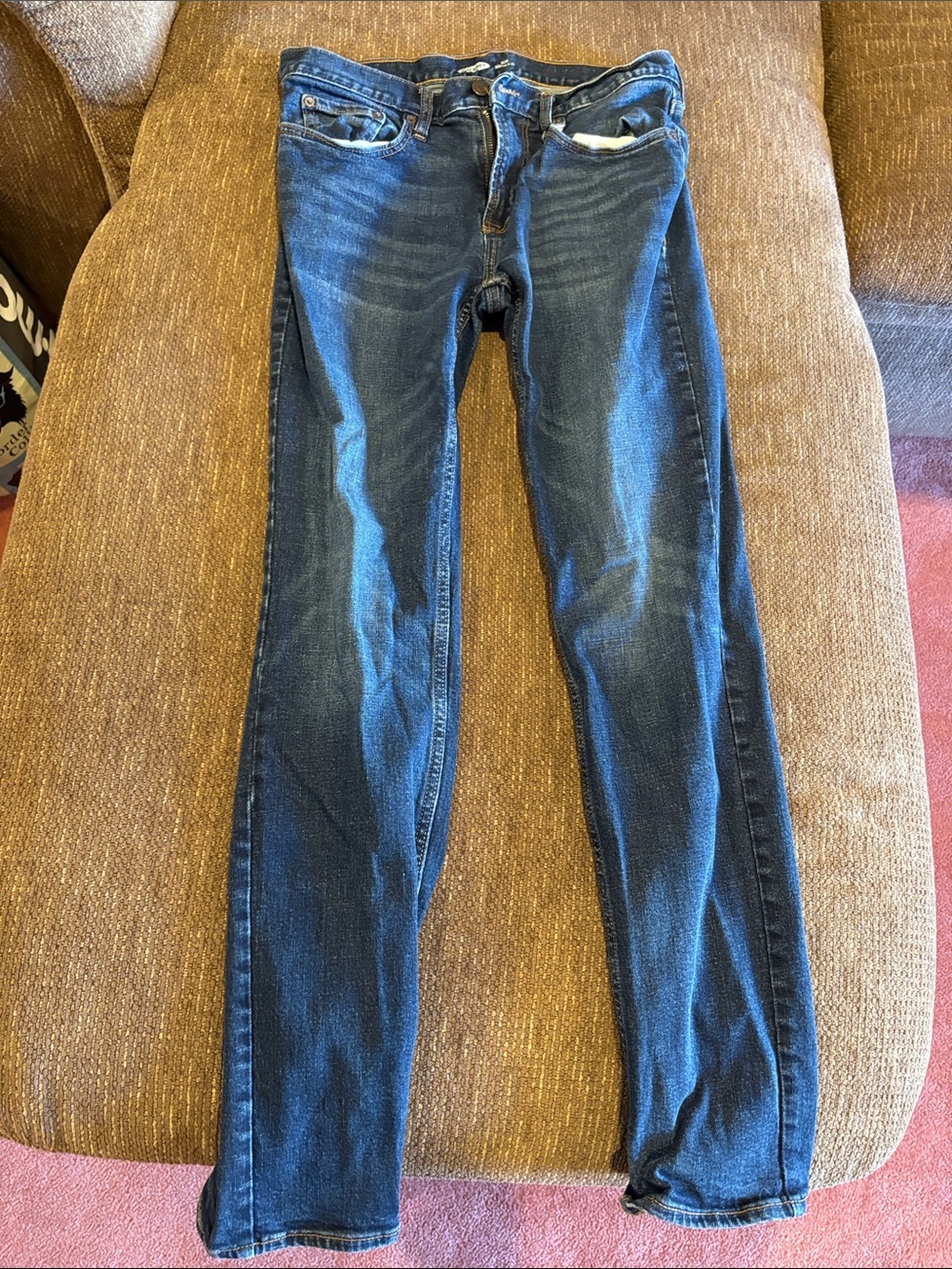 Old Navy Skinny Men's Jeans in Medium Dark Blue 32x34